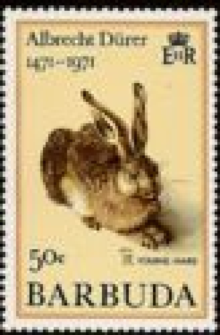 Почтовая марка Фауна, Барбуда. Михель № 103-106