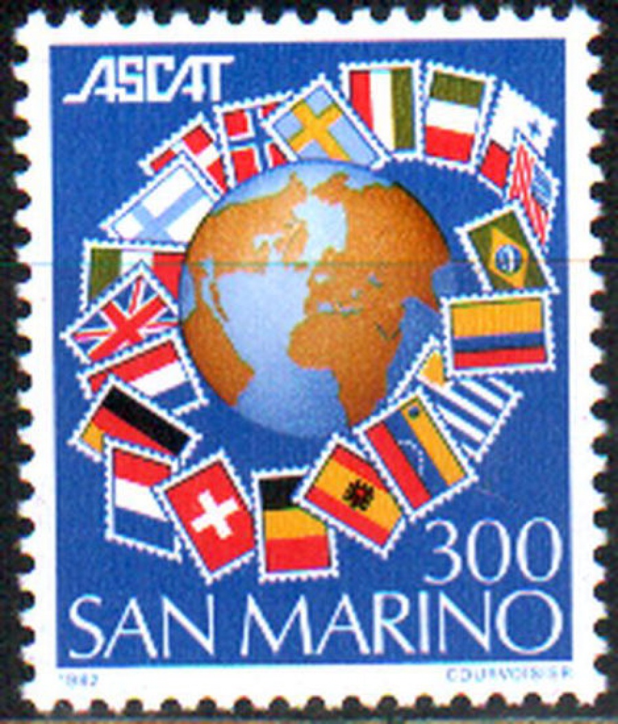 Почтовая марка Сан Марино. Михель № 1265