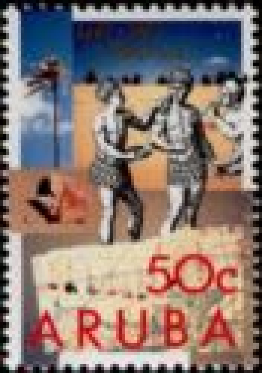 Почтовая марка Флот. Аруба. Михель № 110-112