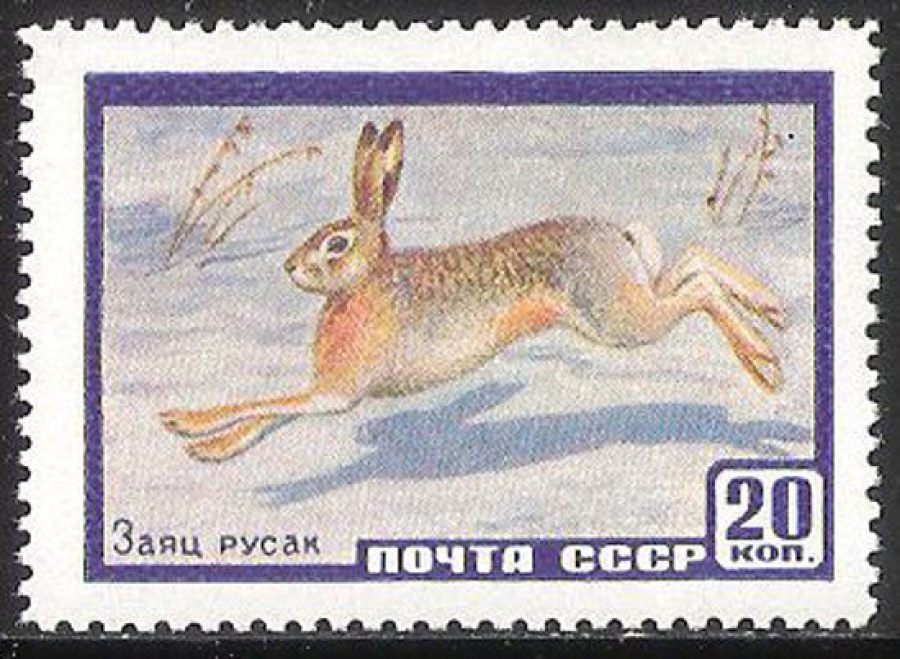 Почтовая марка СССР 1960 г Загорский № 2318**