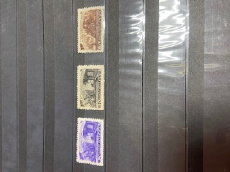 Почтовая марка СССР 1948г. Загорский № 1201-1203**
