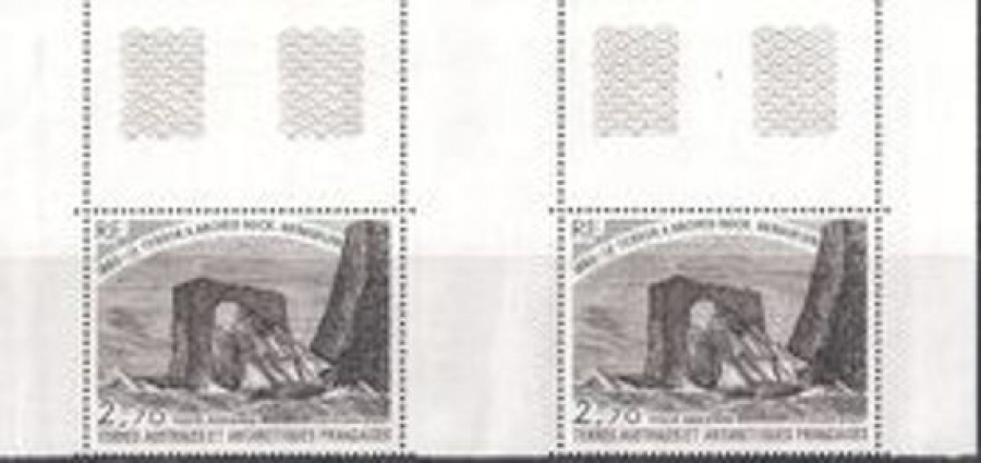 Почтовая марка Французские территории в Антарктике. Михель № 146 (Сцепка)