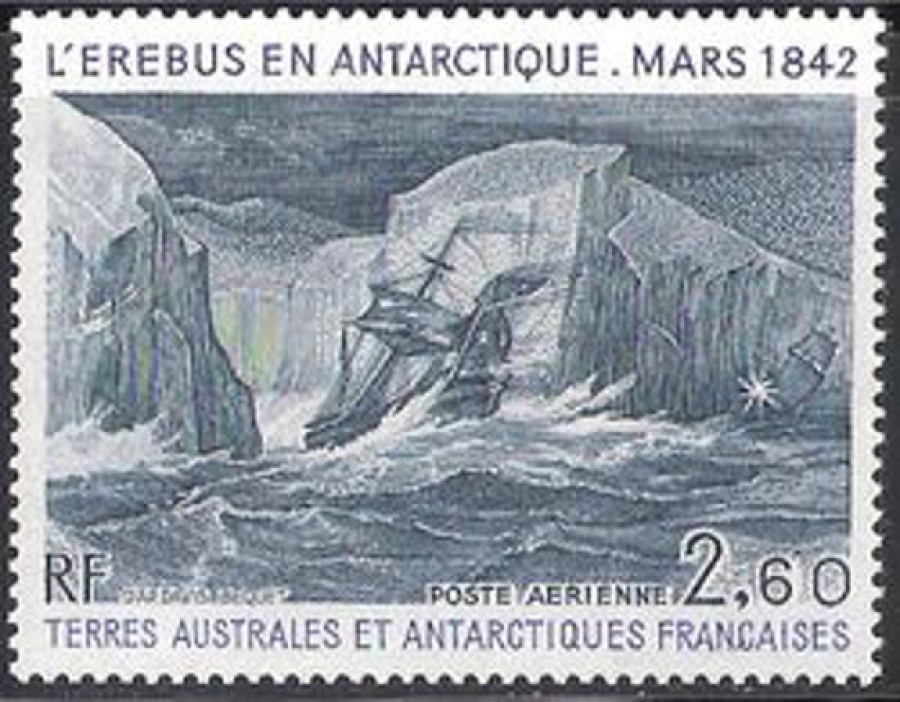 Почтовая марка Французские территории в Антарктике. Михель № 189