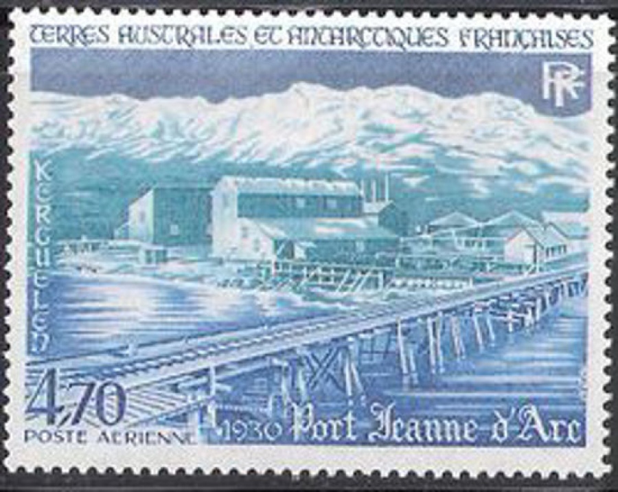 Почтовая марка Французские территории в Антарктике. Михель № 191