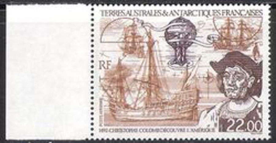 Почтовая марка Французские территории в Антарктике. Михель № 291