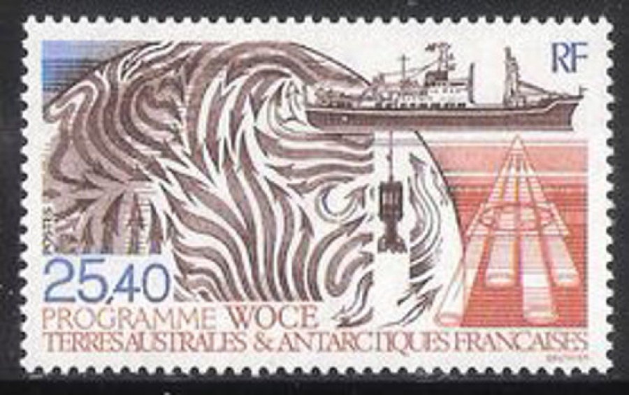 Почтовая марка Французские территории в Антарктике. Михель № 293