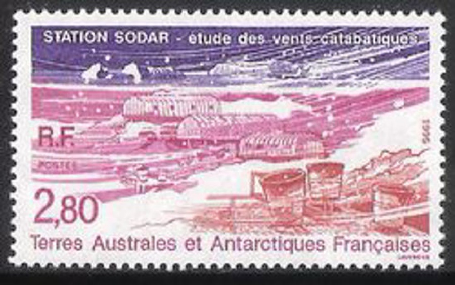 Почтовая марка Французские территории в Антарктике. Михель № 334
