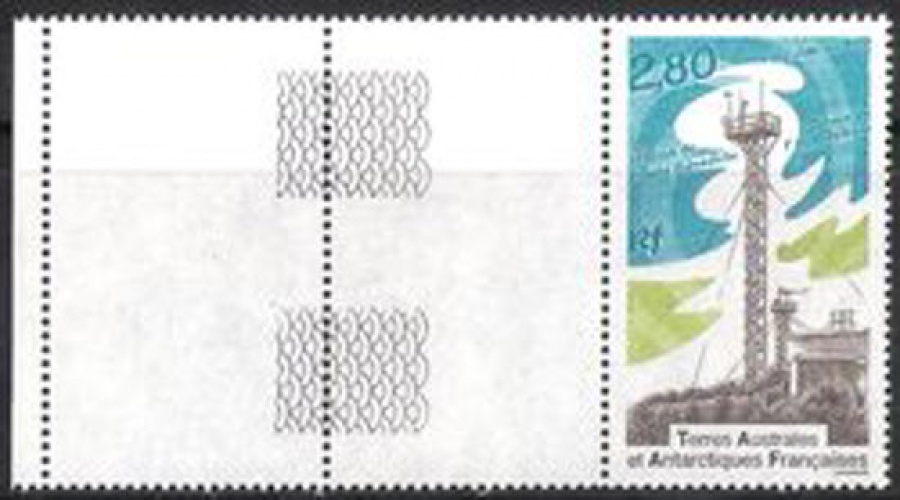 Почтовая марка Французские территории в Антарктике. Михель № 343
