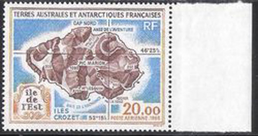 Почтовая марка Французские территории в Антарктике. Михель № 349