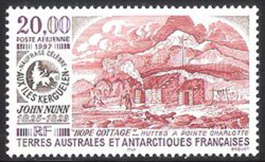 Почтовая марка Французские территории в Антарктике. Михель № 365