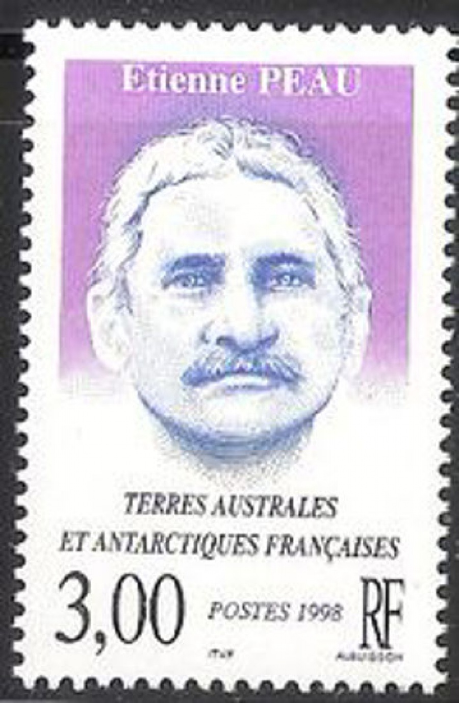 Почтовая марка Французские территории в Антарктике. Михель № 377