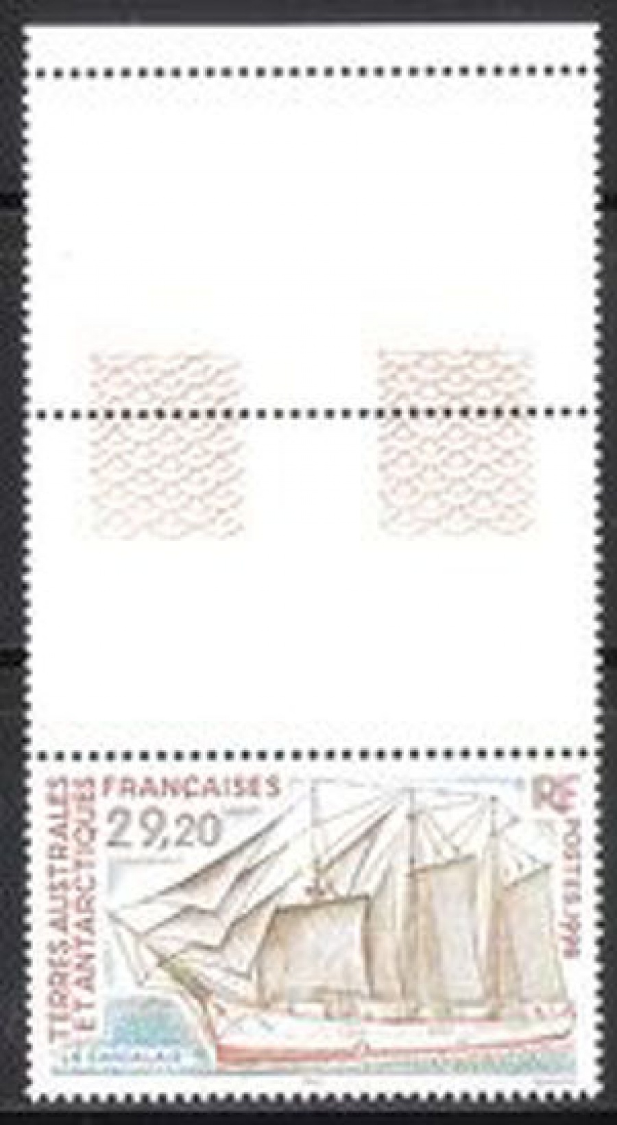 Почтовая марка Французские территории в Антарктике. Михель № 385