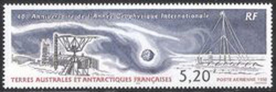 Почтовая марка Французские территории в Антарктике. Михель № 386