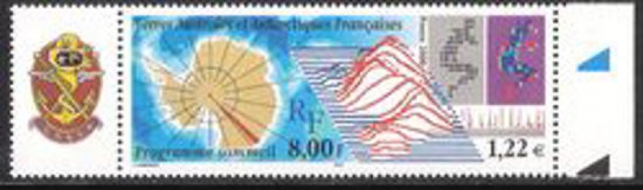 Почтовая марка Французские территории в Антарктике. Михель № 427