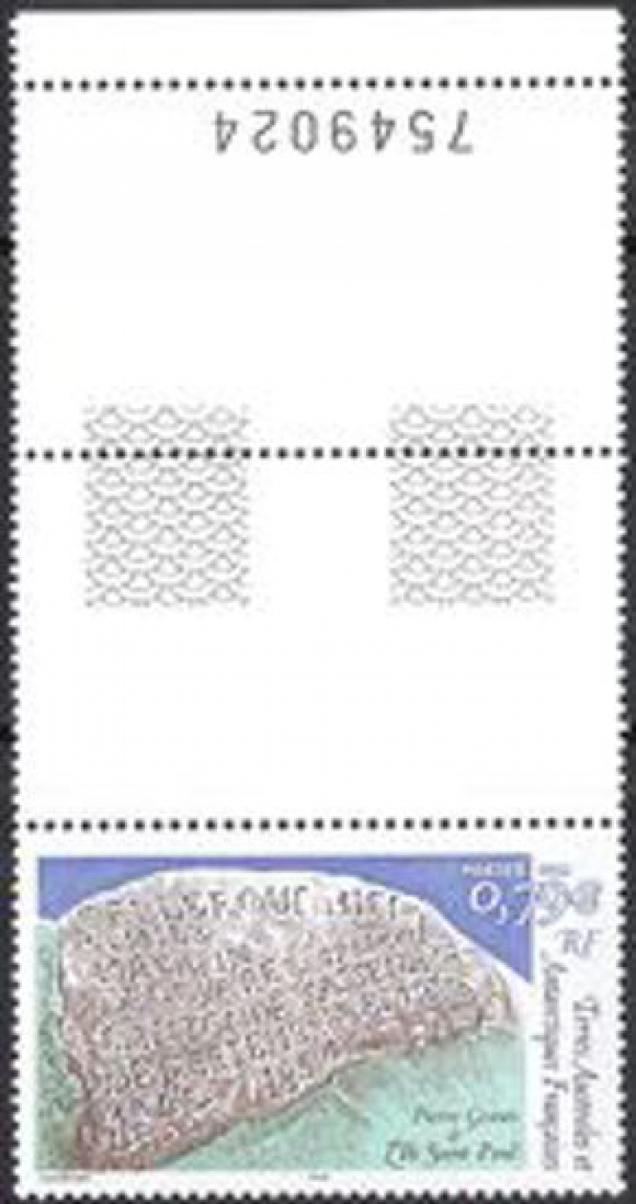 Почтовая марка Французские территории в Антарктике. Михель № 485