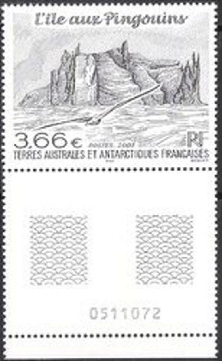 Почтовая марка Французские территории в Антарктике. Михель № 514