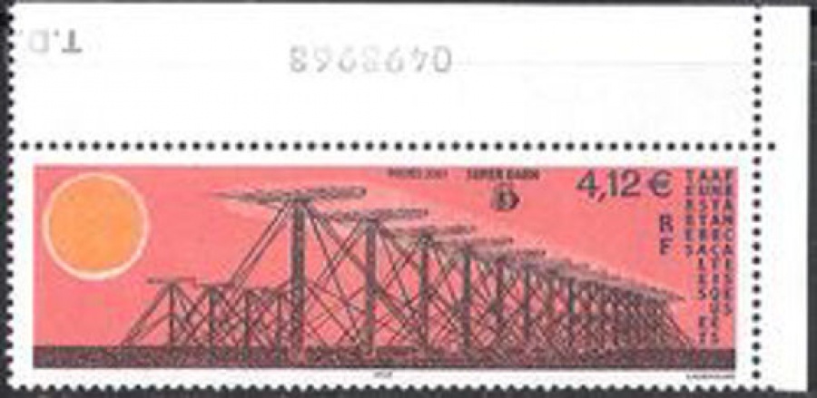 Почтовая марка Французские территории в Антарктике. Михель № 520