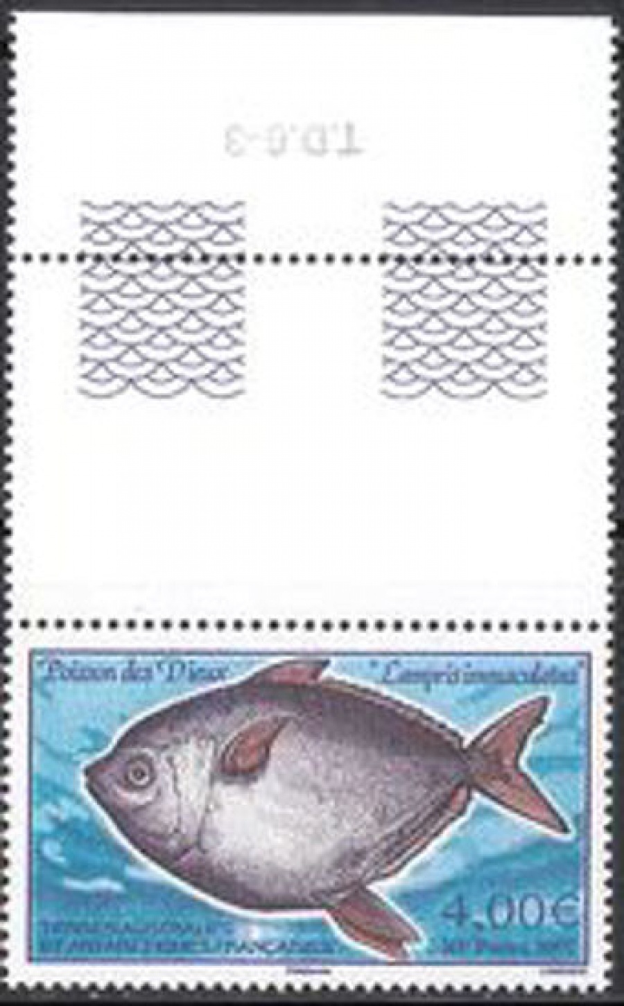 Почтовая марка Французские территории в Антарктике. Михель № 609