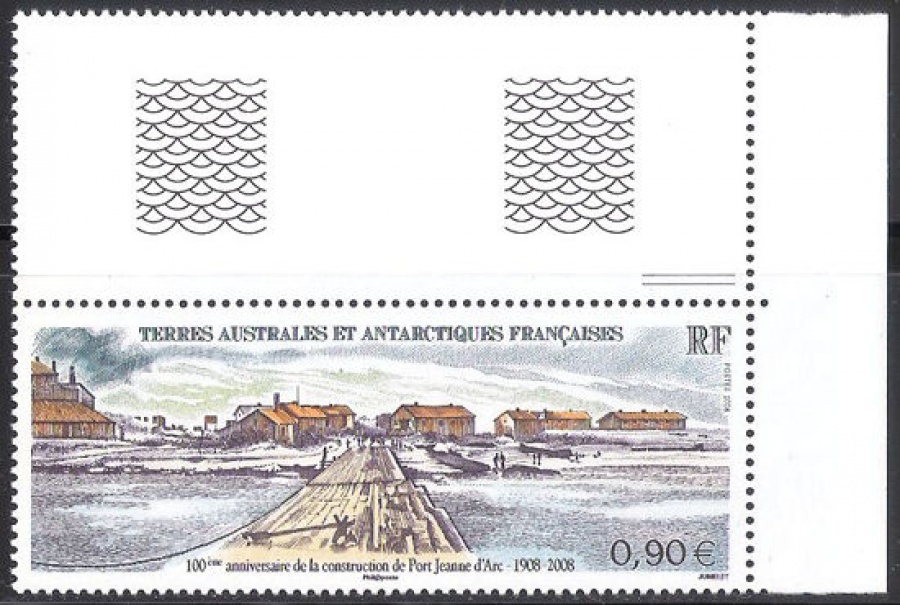 Почтовая марка Французские территории в Антарктике. Михель № 657