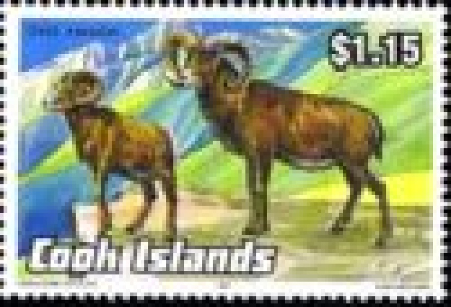 Почтовая марка Фауна Остров Кука Михель № 1341-1346