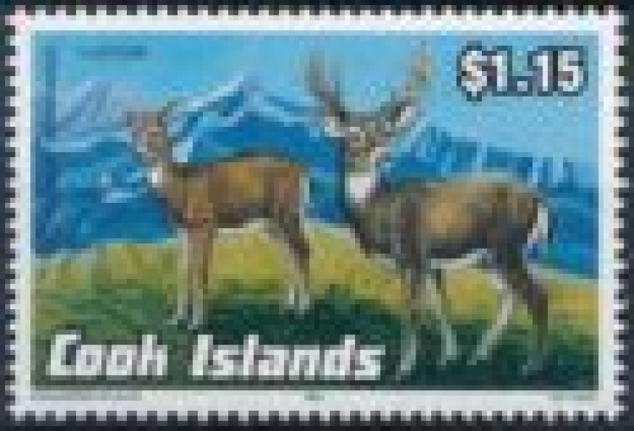 Почтовая марка Фауна Остров Кука Михель № 1370-1375