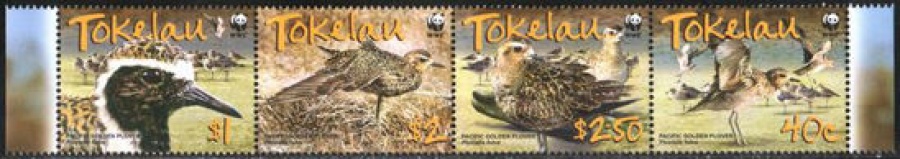 Почтовая марка Фауна. Острова Токелау. Михель № 368-371 (Сцепка)