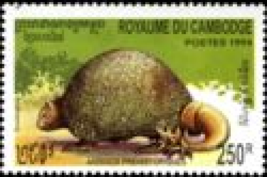 Почтовая марка Фауна Камбоджа Михель № 1435-1439
