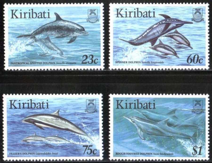 Почтовая марка Фауна. Кирибати. Михель № 728-731