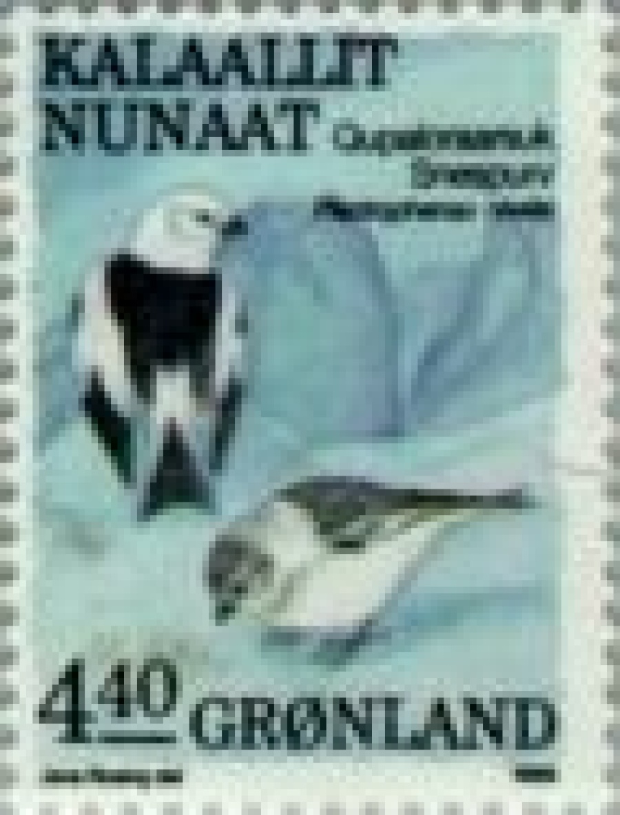 Почтовая марка Фауна Дания-Гренландия Михель №191-194
