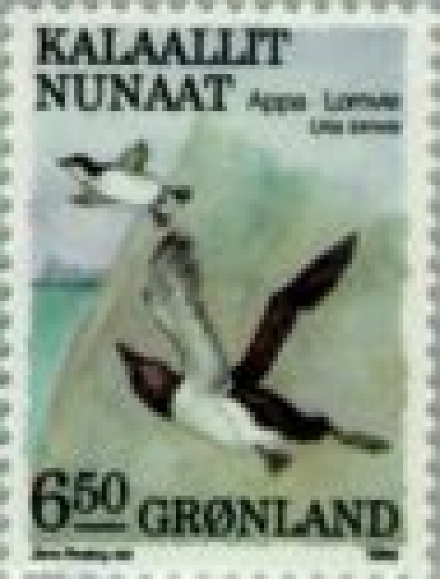 Почтовая марка Фауна Дания-Гренландия Михель №191-194
