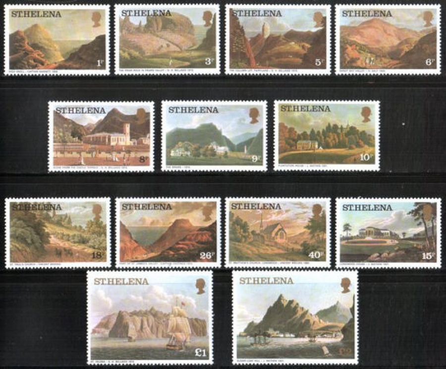 Почтовая марка Остров Святой Елены. Михель № 285-297