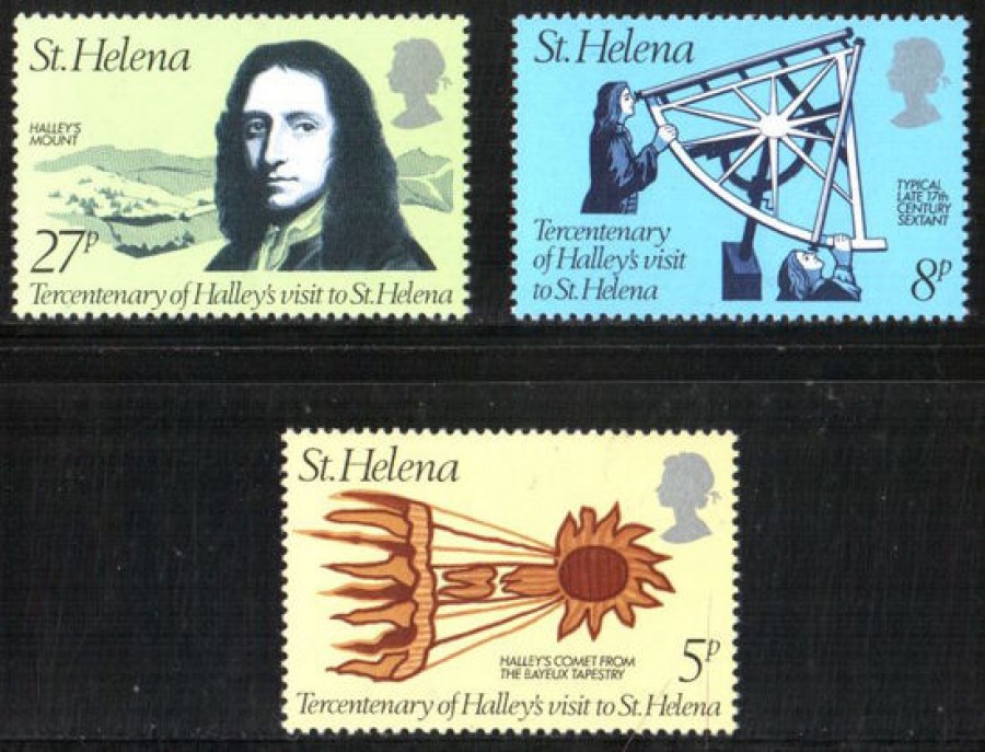 Почтовая марка Остров Святой Елены. Михель № 301-303
