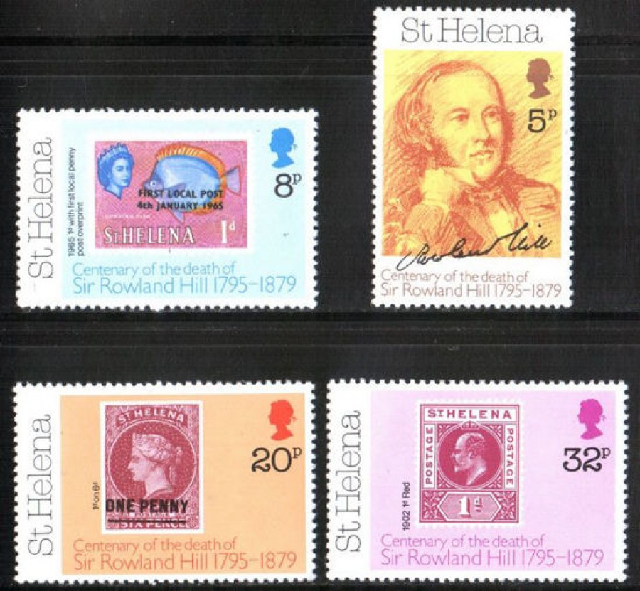 Почтовая марка Остров Святой Елены. Михель № 317-320
