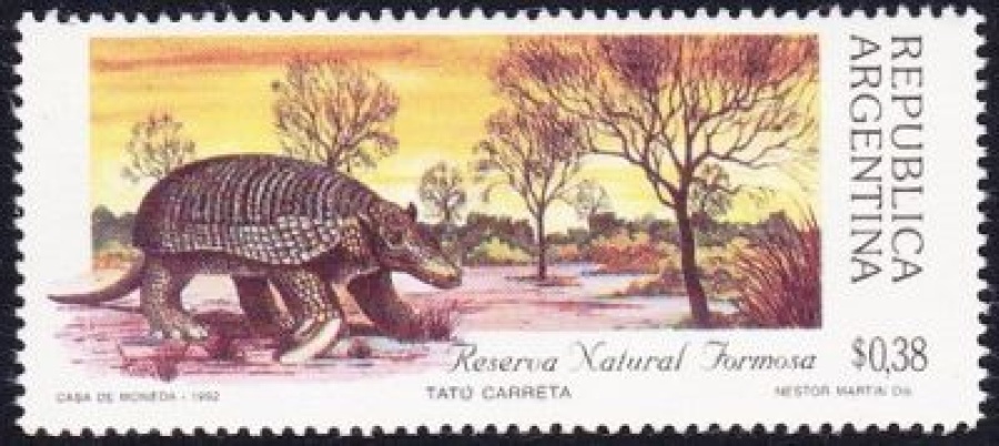 Почтовая марка Аргентина Фауна Михель №2118-2122