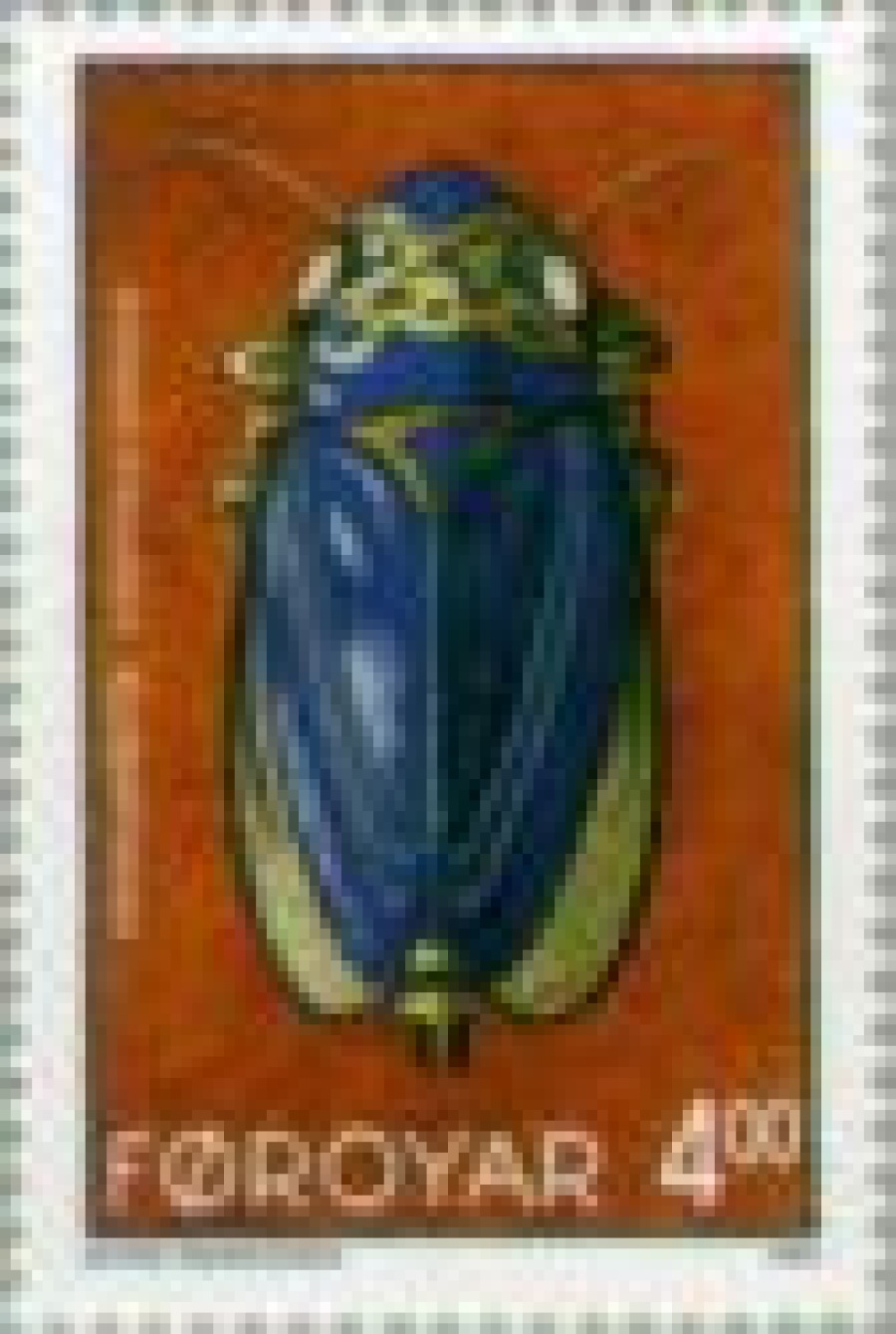 Почтовая марка Фауна Дания-Фарерские острова Михель № 272-275