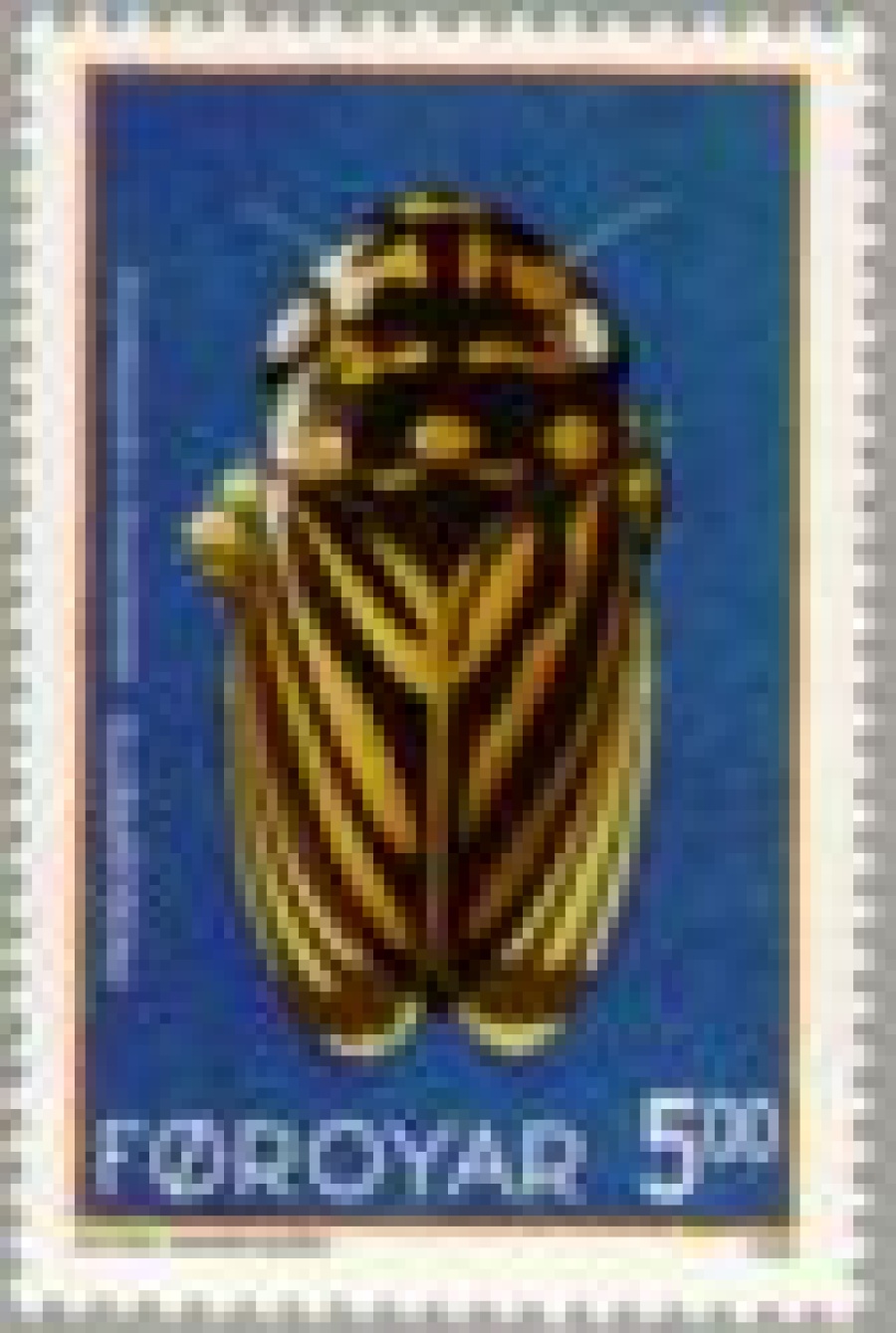 Почтовая марка Фауна Дания-Фарерские острова Михель № 272-275