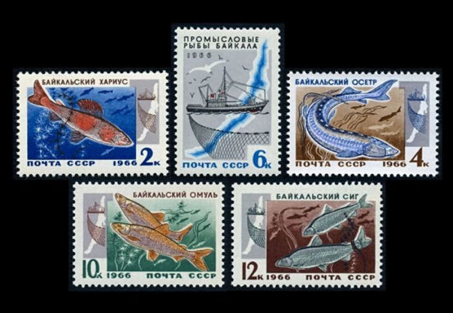 Почтовая марка СССР 1966г Загорский № 3313-3317