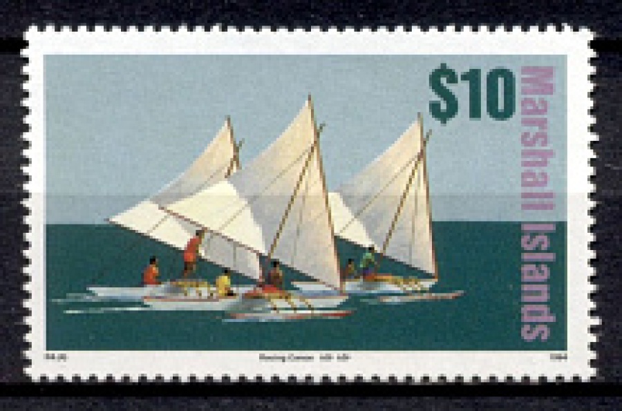 Почтовая марка Флот Маршалловы острова Михель № 547