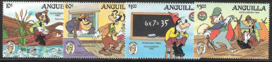 Почтовая марка Мультики. Ангилья. Михель № 665-668