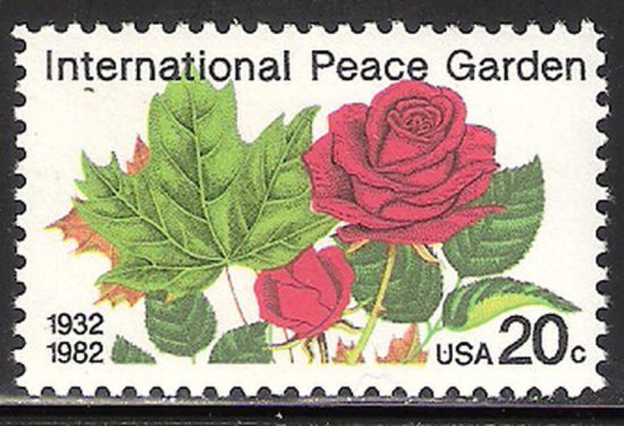 Почтовая марка Флора. США. Михель № 1594