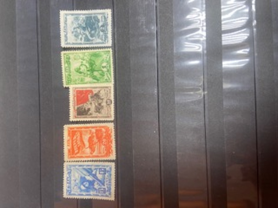 Почтовая марка СССР 1943г.Загорский  №779-783**