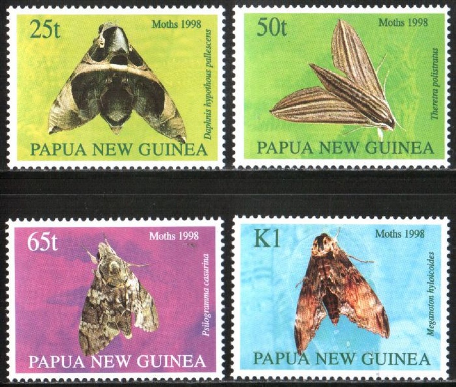 Почтовая марка Фауна Папуа-Новая Гвинея Михель № 824-827
