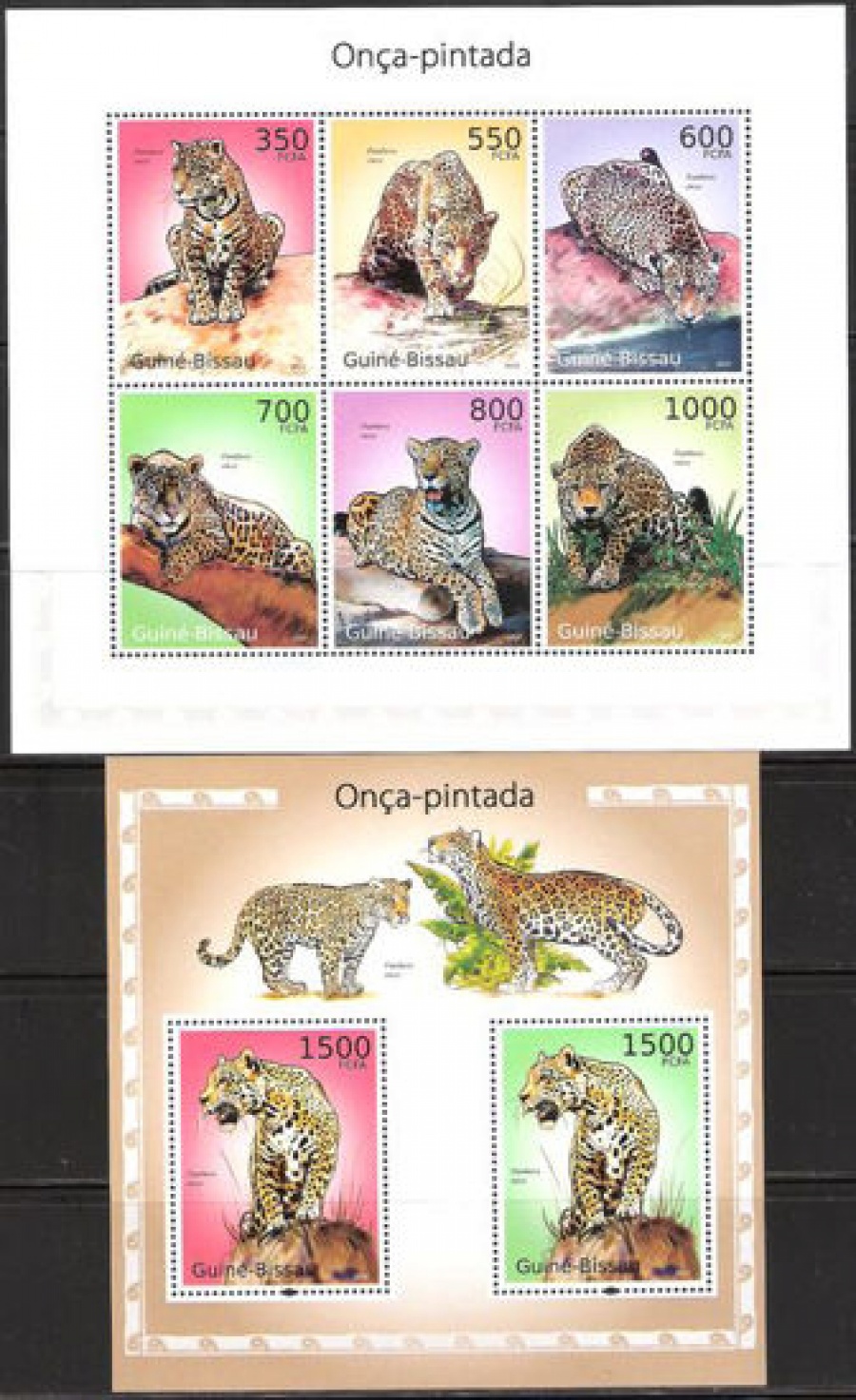 Почтовая марка НК. Гвинея-Бисау. Михель № 5105-5110 и ПБ № 877