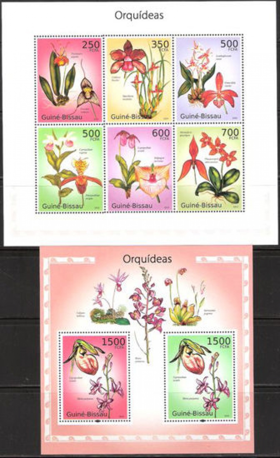 Почтовая марка НК. Гвинея-Бисау. Михель № 4977-4982 и ПБ № 861
