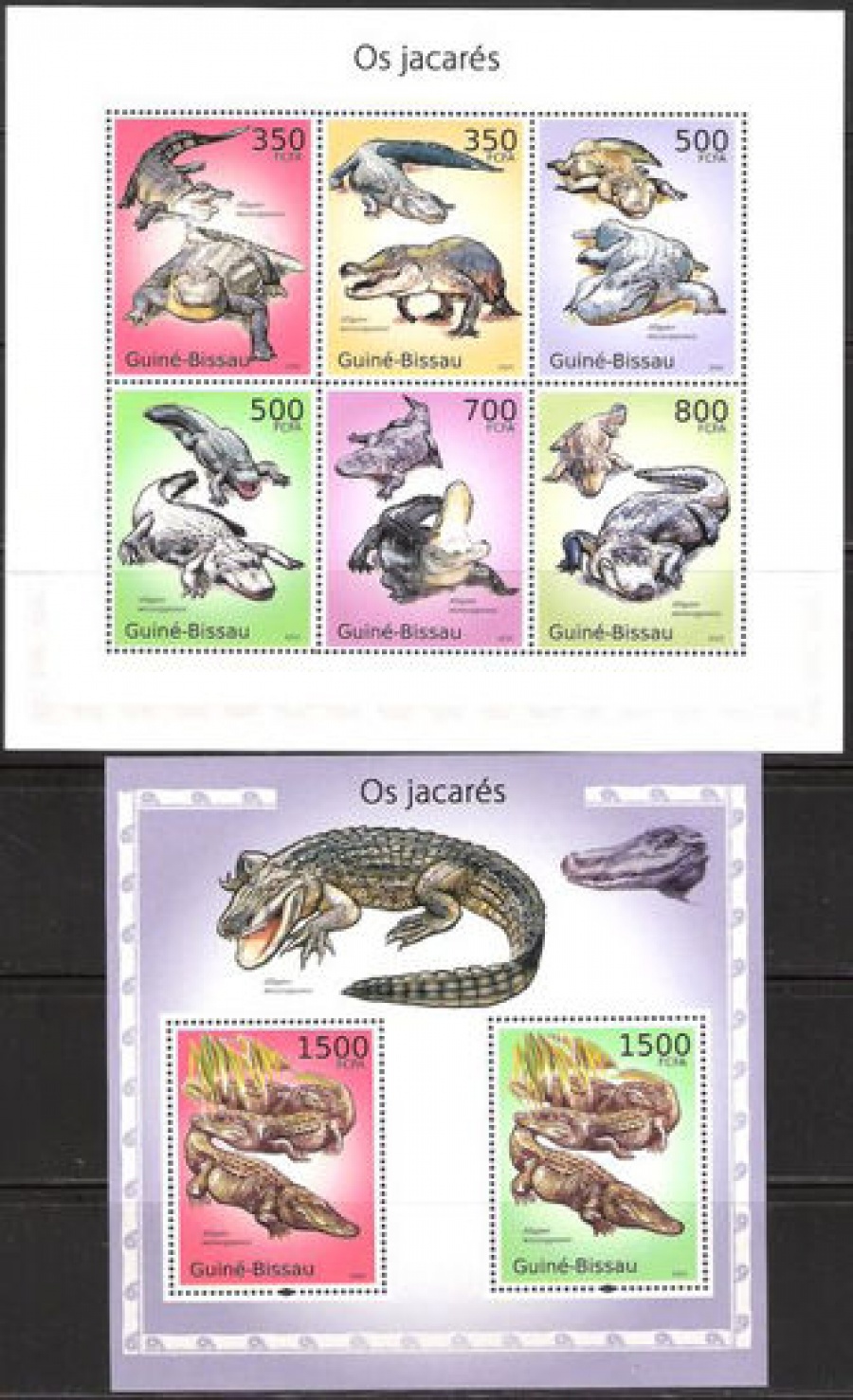 Почтовая марка НК. Гвинея-Бисау. Михель № 5001-5006 и ПБ № 864