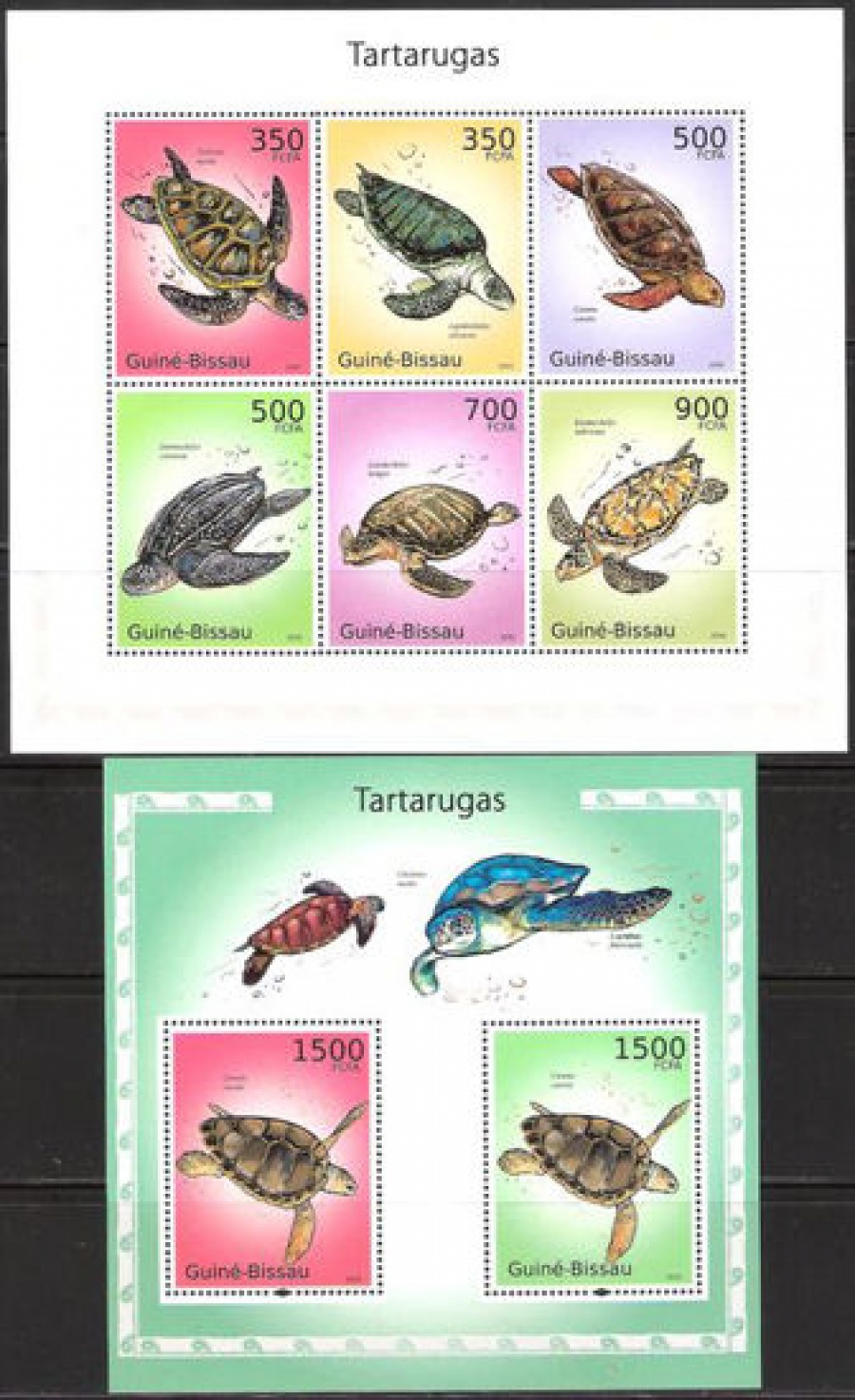 Почтовая марка НК. Гвинея-Бисау. Михель № 5025-5030 и ПБ № 867