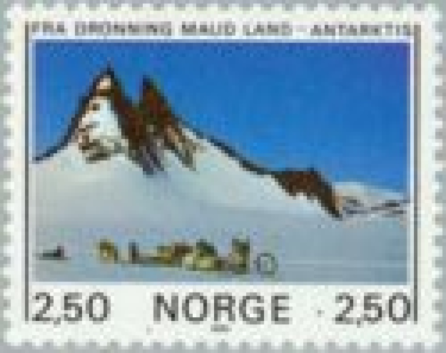 Почтовая марка Антарктика Норвегия Михель №918-919