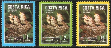 Почтовая марка Фауна. Коста-Рика. Михель № 1029-1031