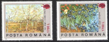 Почтовая марка Живопись. Румыния. Михель № 5488-5489