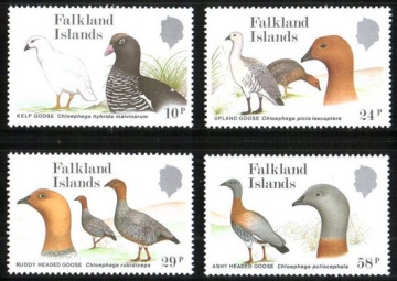 Почтовая марка Фауна. Фолклендские острова. Михель № 480-483